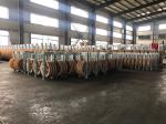 Aluminum Single Wheel Conductor Pulley For Overhead Transmission Line
