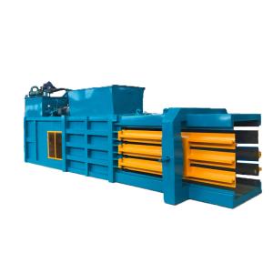 Wholesale Automatic horizontal baler for Light Metal/waste paper / cardboard /Plastic bottle/ Hydraulic press waste paper baler from china suppliers