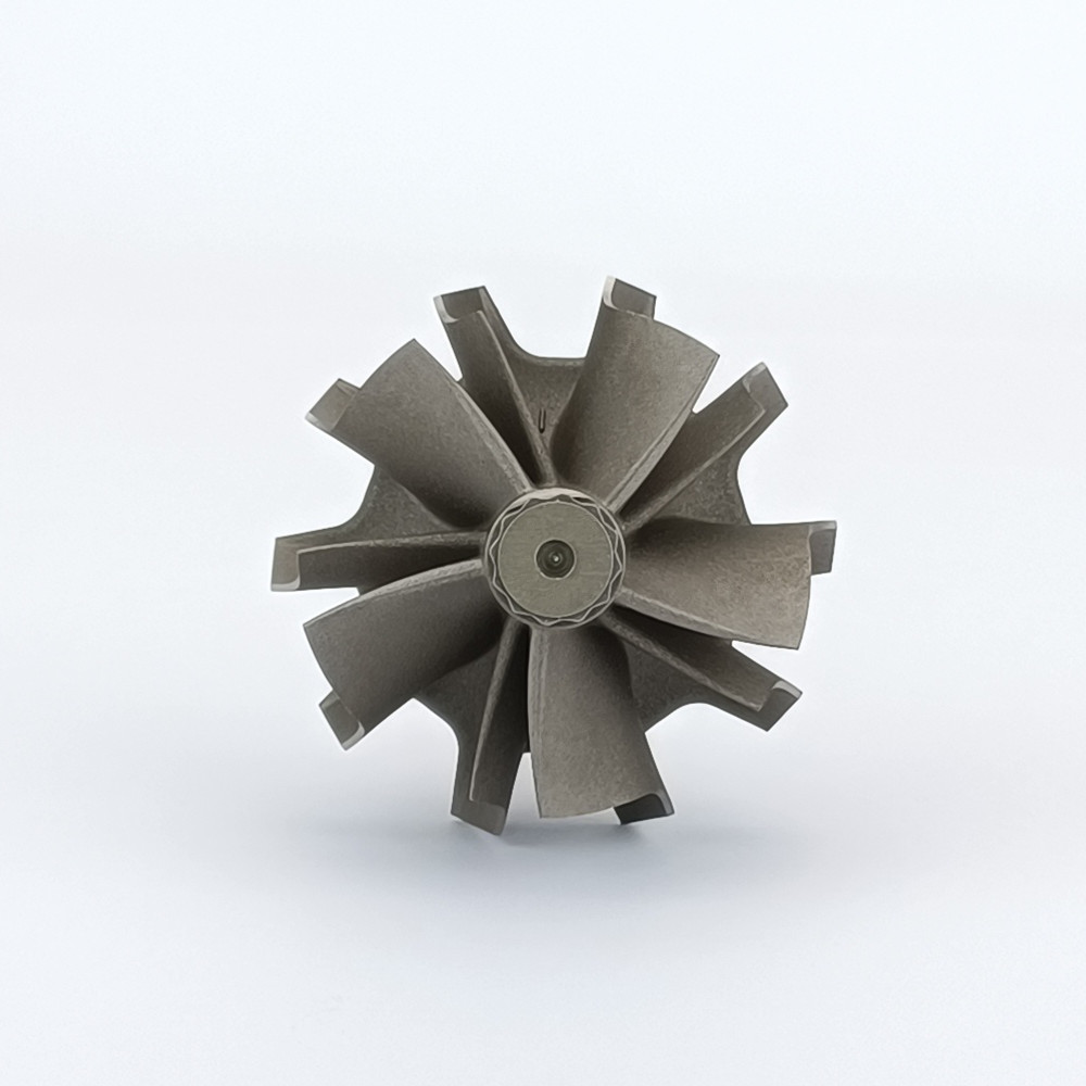 TD04HL 5+5 Blades Upgrade Turbo Turbine Wheel Shaft 49189-30100 49177-30100 49189-03201 Inconel 713C