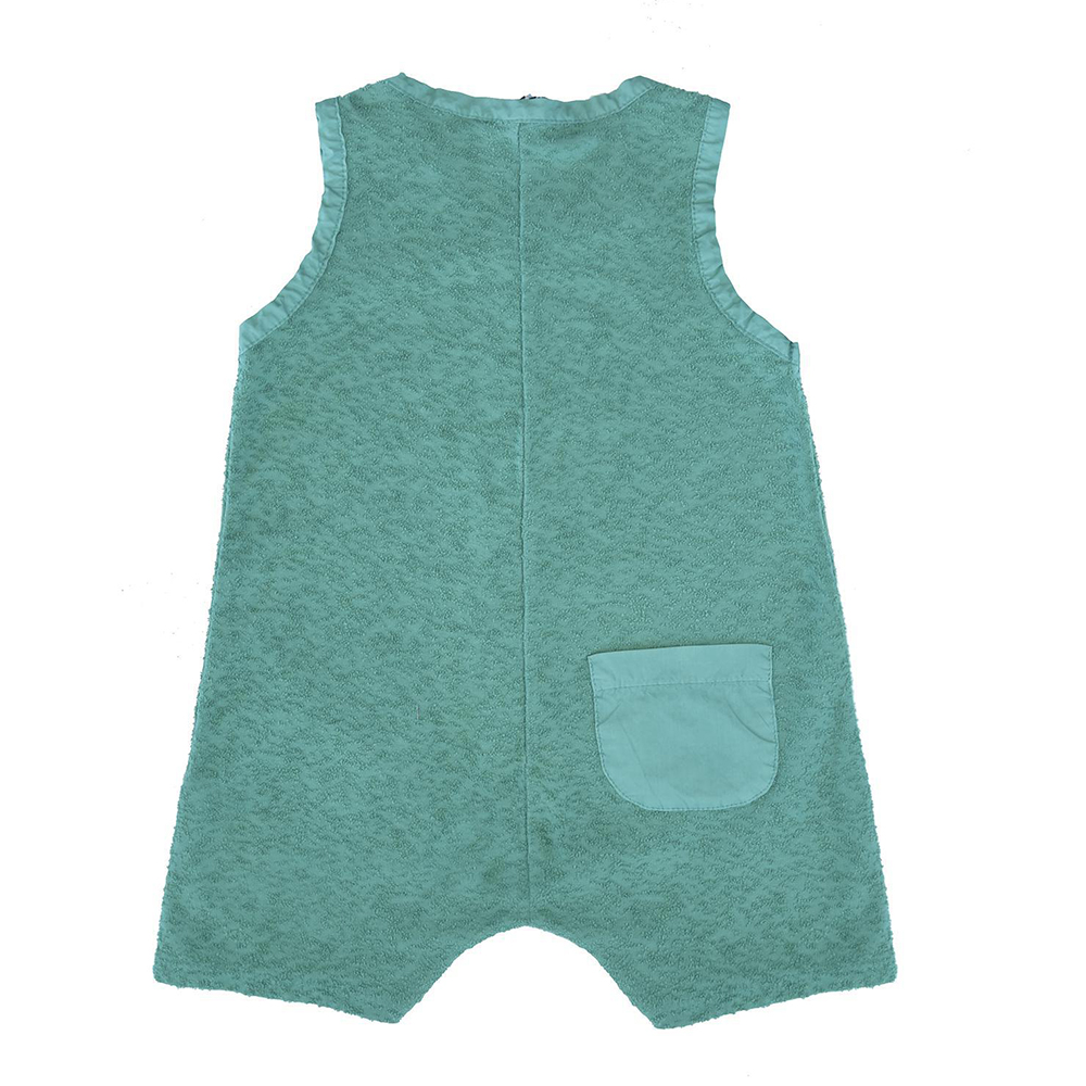 2023 summer Hot sale 100% organic cotton printed animal knitted newborn baby rompers