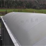Rectangular Double Membrane Gas Holder UV Resistant For Lagoon