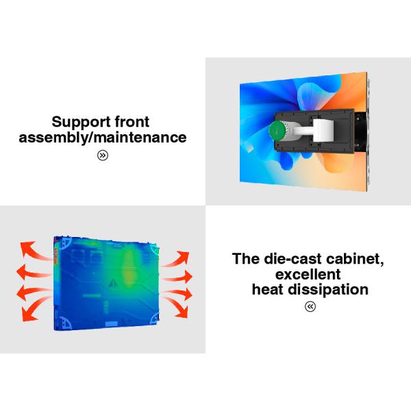 1200 Nits High Brightness LED Display P4 64x32 RGB Led Matrix Screen