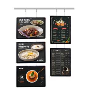 Wholesale Magnetic A4 Real Estate Agent Hanging Acrylic Led Advertising Light Boxes from china suppliers