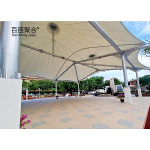 Wholesale 80n Carbon Structure Steel Frame Waterproof Tensile Fabric Umbrella Canopy for Roofing from china suppliers