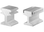 Mechanical Polishing Aluminum Extrusion Profiles For Conductor Guide Rail Parts