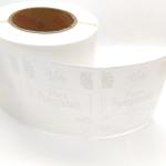 UV Varnishing Waterproof Cosmetic Labels Offset Frosted Transparent Vinyl