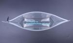 metal packaging slider zipper bag, Slider Zipper PVC Pouch Clear Vinyl PVC k Bag