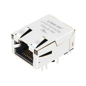 Wholesale LPJK7401AGNL 10/100 Base-T Low Profile RJ45 Magjack Tab Up Yellow/Green Led from china suppliers