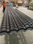 960mm width Asa Synthetic Resin Roof Tile Modern Villa Roof Tile