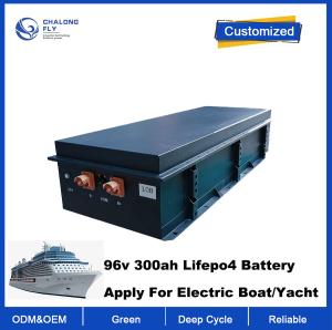 Wholesale OEM ODM LiFePO4 lithium battery electric boat marine EV Battery Pack 96v 300ah Lifepo4 Battery For Electric Boat/Yacht from china suppliers