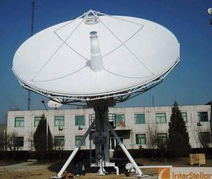 China 6.2m RX / TX Satellite Antenna, C Band Dish, Satellite Communication Solution on sale