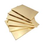 ASTM Brass Thick Plate , Laser Cutting Brass Sheet SGS ISO certificate