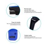 Plastic Fastening Cable Tie Gun Cutter Ergonomic Design Adjustable