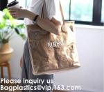 Crossbody Fashion Tyvek Tote Bag, Tyvek Craft Paper Tote Bag, Storage, Travel,