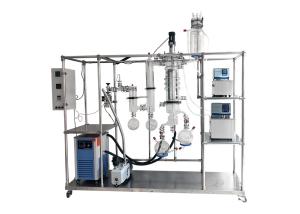 Wholesale Wiped Film Distillation Equipment Essential Oil Distiller 450RPM 250W from china suppliers