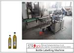 20-120 BPM Bottle Sticker Labeling Machine For Virgin Olive Oil Square Bottle