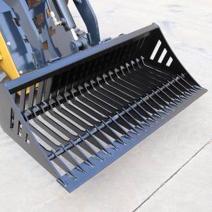 Wholesale Mini skid steer loader with Gravel bucket from china suppliers