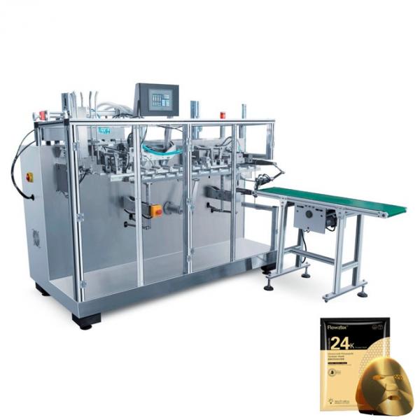 Quality Semi Automatic Facial Mask Folding & Sealing Pack Machine For Cosmetics Factory for sale