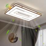 SENKAI New Chinese Style Fan Lamp Living Room Ginkgo Decoration Lamp New
