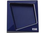 Blue Die Casting Aluminum Portable Pocket Ashtray Geometry Plating