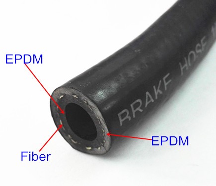 dot sae j1402 hot selling Anti-aging EPDM trailer air brake Hose and hose fittings