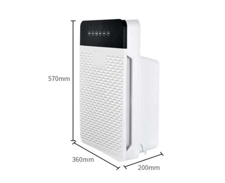 HOMEFISH Negative Ion UV Air Purifier With HEPA Filter 50HZ