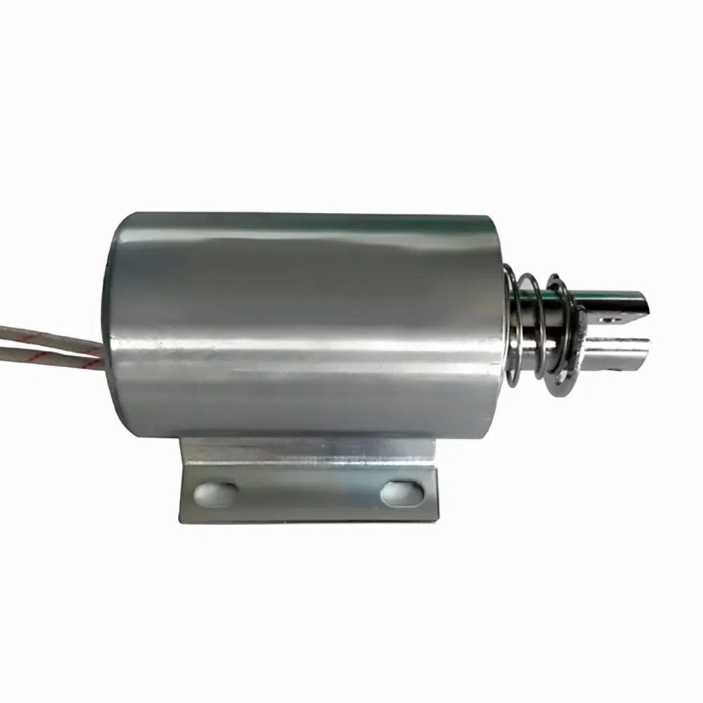 Powerful Custom Solenoid TU4875 for Locking and Push/Pull Applications IP65 Waterproof DC 12v 24v MOQ 2pcs