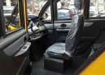 White Grey Enclosed Electric Tricycle Slow Speed 1000W WithLithium Battery