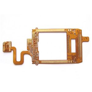 Immersion Gold Rigid Flex PCB Two Sided with Multiple Interconnects