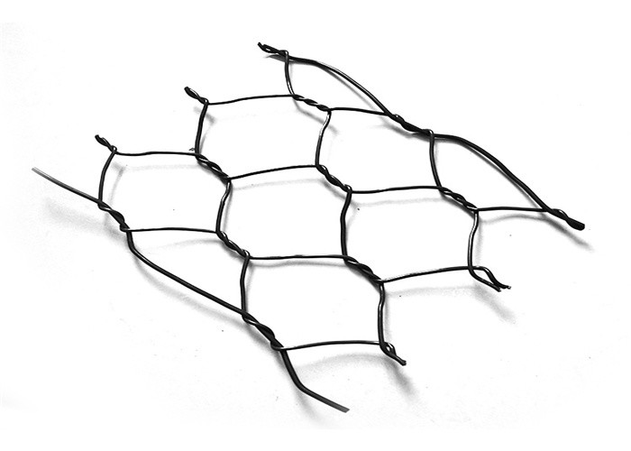 Plastic Coated Rock Baskets Wire Mesh Chicken Wire With Small Holes