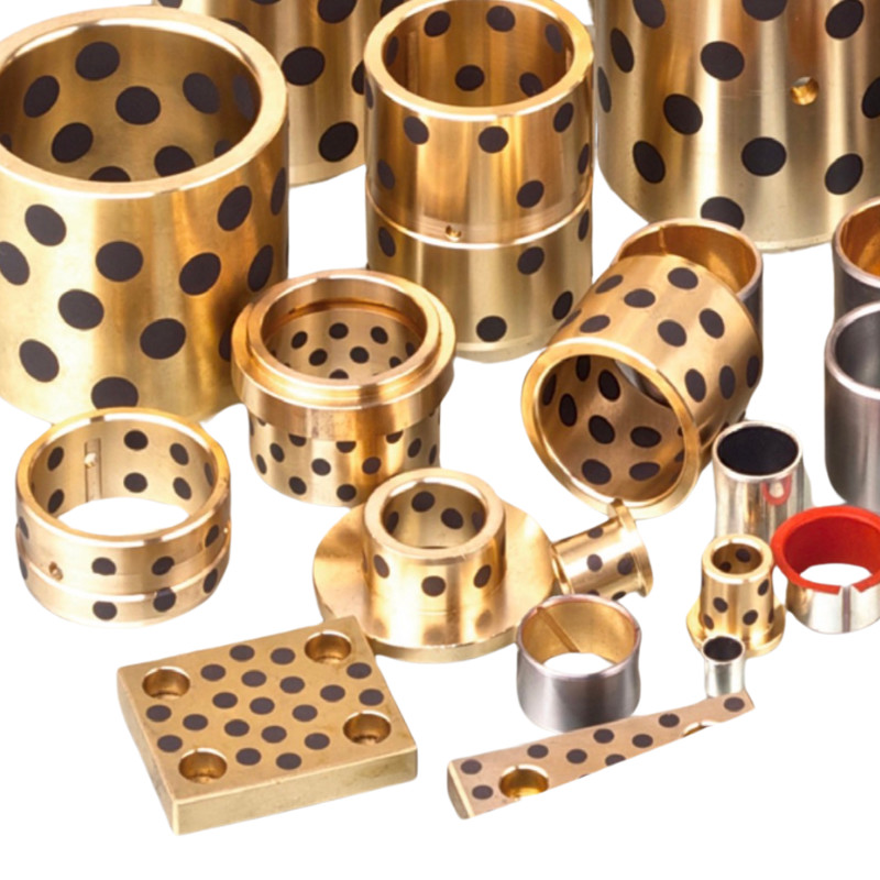 Plug Graphite Cast Bronze Bearing Solid Bronze Plate Self Lubricating | How To Realizing The Self-Lubrication