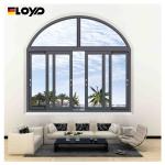 Hurricane Impact Thermal Break Double Glazed Aluminum French Aluminium