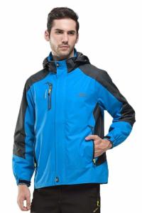 Wholesale 100% Polyester Womens Custom Outdoor Clothing , Breathable Rain Jacket Lightweight Windproof from china suppliers