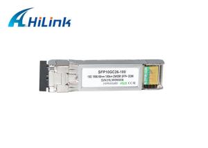 Wholesale DWDM Gbic SFP Optical Module 10G 1556.55nm C26 100Km SFP+ 10G Long Distance from china suppliers