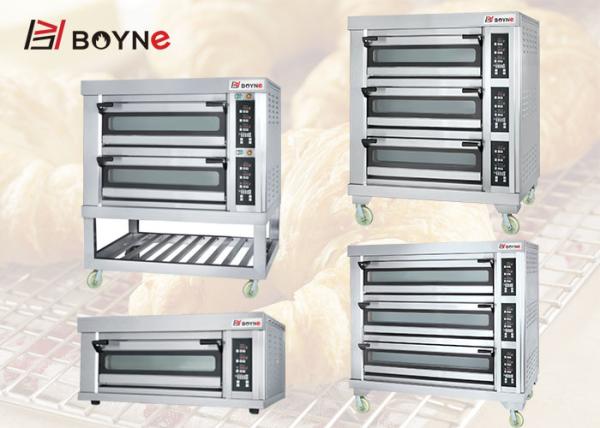 Stainless Steel Visible Baking Oven Three Layer Nine Trays Electric Oven kitchen