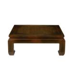 Dynasty Living Room Coffee Table , Solid Cherry Wood Coffee Table Hotel
