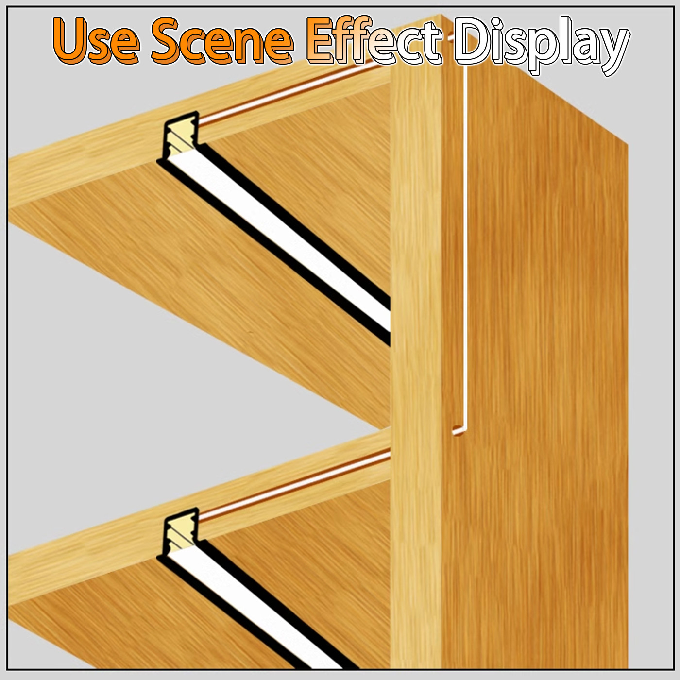 Welding-Free Cabinet Light Strip Embedded Layer Light Clothing And Shoes Wine Cabinet Induction Linear Light Strip
