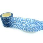 Blue White Porcelain Washi Masking Tape For DIY Crafts