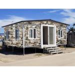 125mm Panel Quick Build Repurposed Flat Pack Metal Containers Homes
