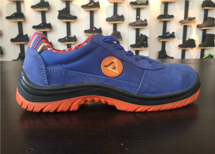 Anti Puncture Men Work Boots / Safeguard Work Boots For Construction Work