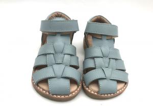 China Soft Kids Shoes Girls Leather Sandals Closed Toe Summer Shoes Size EU 21-30 on sale