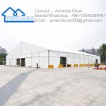 Best Price Aluminum Steel Sandwich Wall Warehouse Tent For Storage With Custom