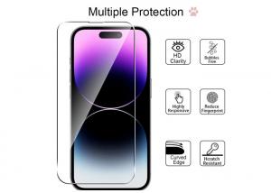 Wholesale 0.33MM 	2.5D Glass Screen Protector Clear 9H Mobile Tempered Glass Screen Protector For Iphone from china suppliers