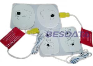 China Disposable AED Replacement Pads , AED Electrode Pads For Defibrillator Training on sale