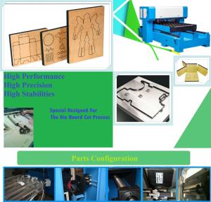 Wholesale Die Board Bidirectional Laser Cutting Machine(JM1812) from china suppliers