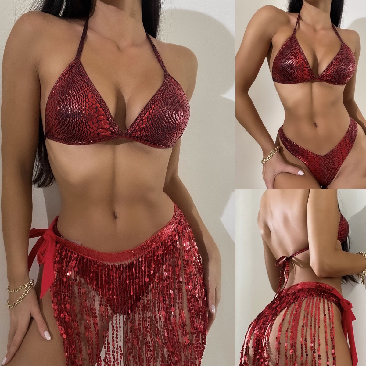 M Size Swimming Suits Bikini for Summer Perfect Fit for Beach Vacation