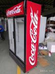 660l Drink Glass Door Display Freezer, 2000mm Glass Door Display Freezer