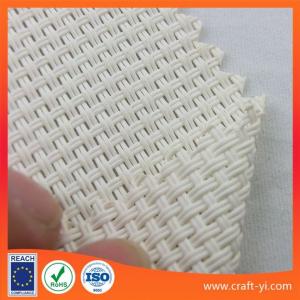 Wholesale White color Textilinene mesh fabric 2X2 wires woven style suit for outdoor sunshade or chairs from china suppliers