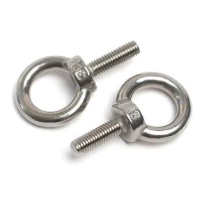 Wholesale Fastening Eye Bolts Nuts With Round Head Style DIN / ANSI / GB Standard from china suppliers