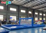 Adult Sports Giant Inflatable Volleyball Court Pool With Net Silk Printing